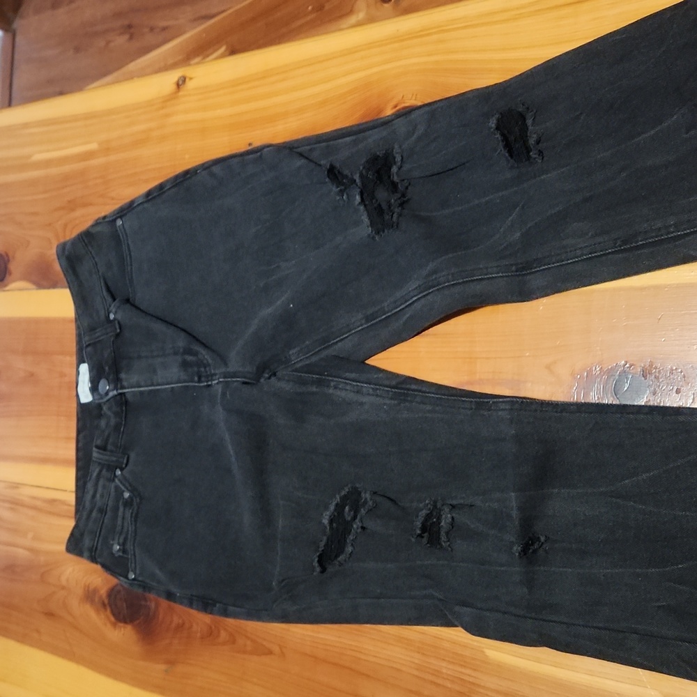 "Wonderly" Black Jeans